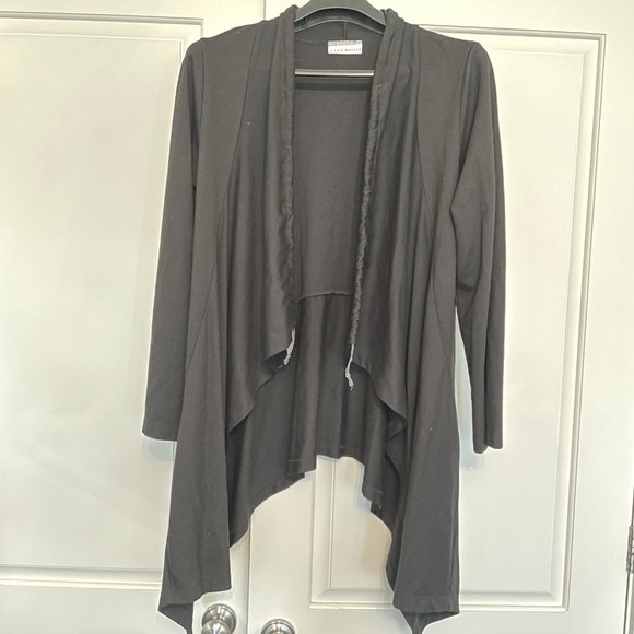Bryn Walker Black Kai Jacket Cardigan - Size Large/XL - Picture 8 of 10